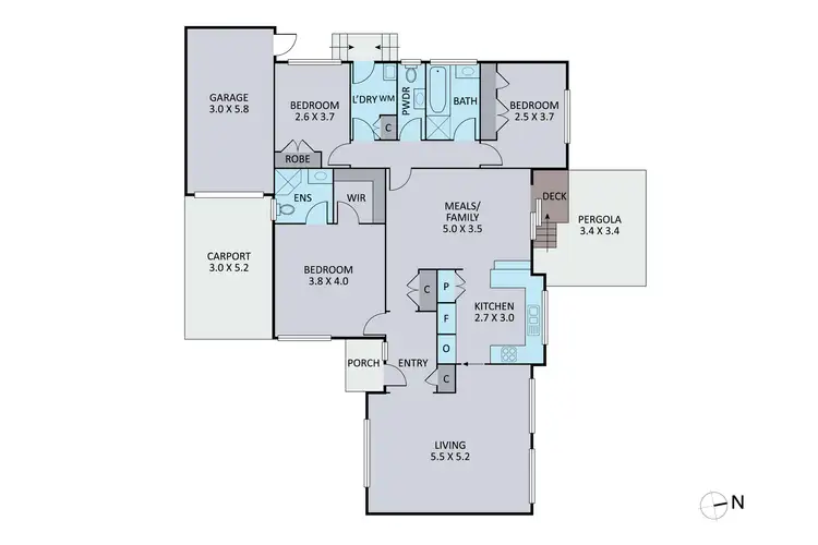 Floorplan of Homely house listing, 2/71 Essex Road, Mount Waverley VIC 3149