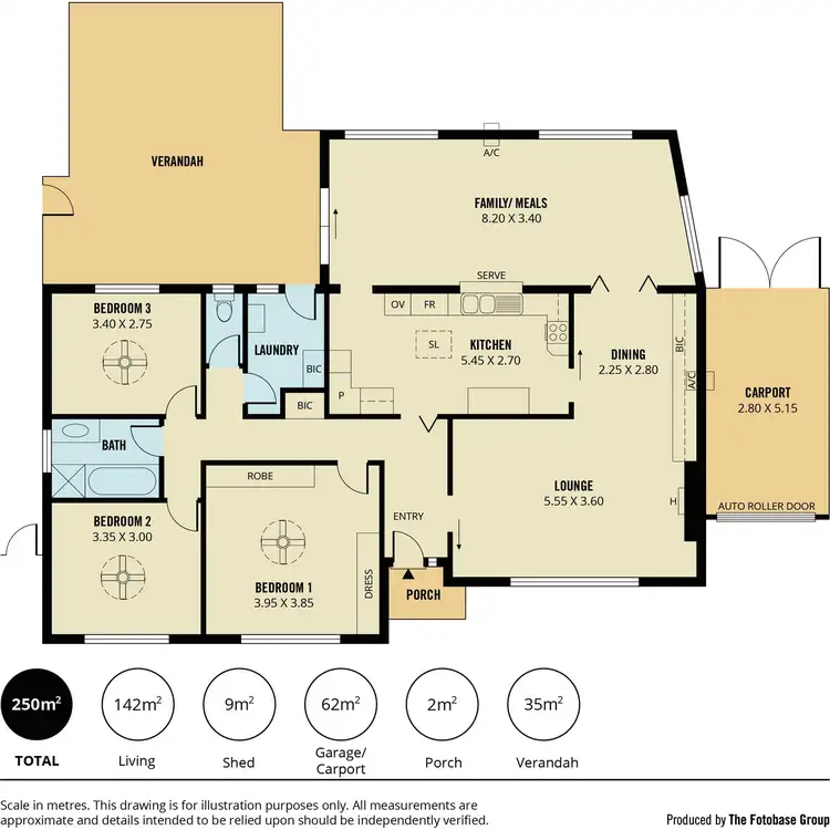 Floorplan of Homely house listing, 52 Hazel Grove, Ridgehaven SA 5097