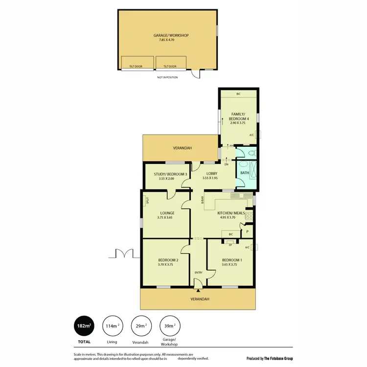 Floorplan of Homely house listing, 8 Osmond Terrace, Fullarton SA 5063