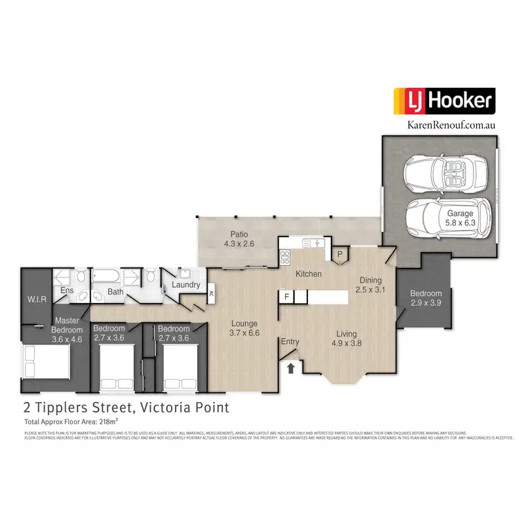 Floorplan of Homely house listing, 2 Tipplers Street, Victoria Point QLD 4165