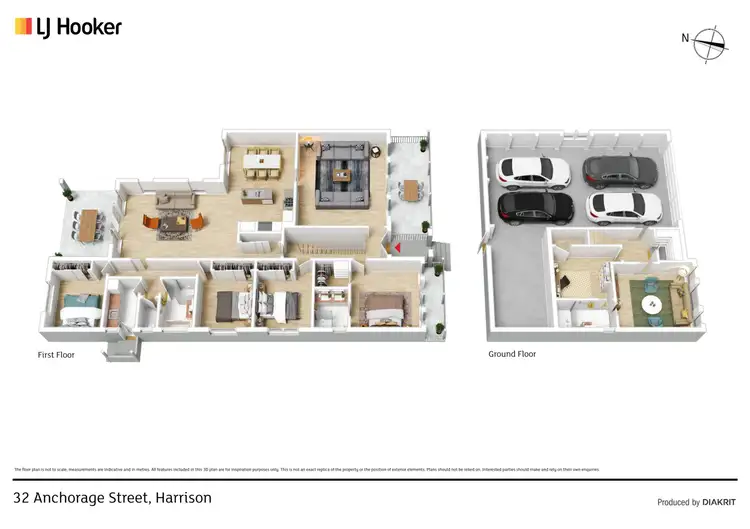 Floorplan of Homely house listing, 32 Anchorage Street, Harrison ACT 2914