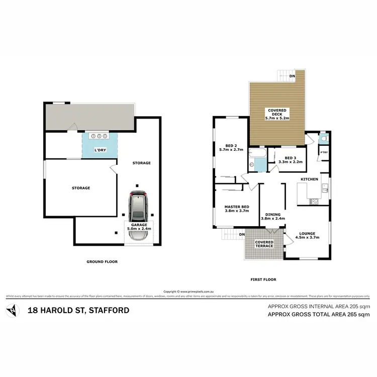 Floorplan of Homely house listing, 18 Harold Street, Stafford QLD 4053