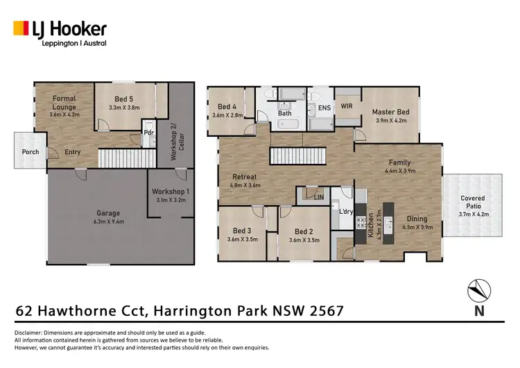 Floorplan of Homely house listing, 62 Hawthorne Circuit, Harrington Park NSW 2567
