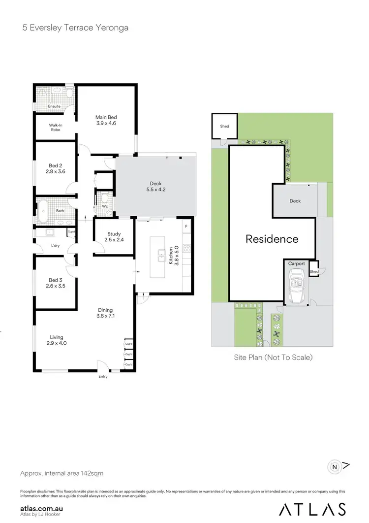 Floorplan of Homely house listing, 5 Eversley Terrace, Yeronga QLD 4104