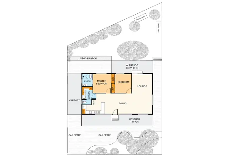 Floorplan of Homely house listing, 11a Parker Avenue, Boronia VIC 3155