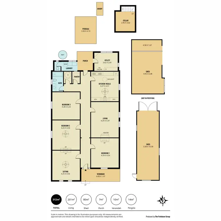 Floorplan of Homely house listing, 304 Kensington Road, Leabrook SA 5068