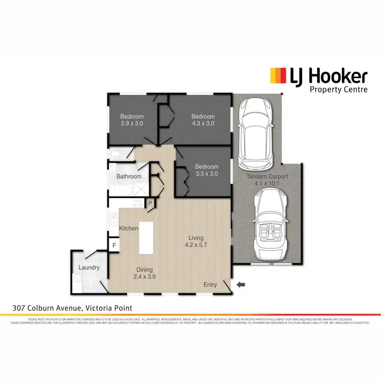 Floorplan of Homely house listing, 307 Colburn Avenue, Victoria Point QLD 4165
