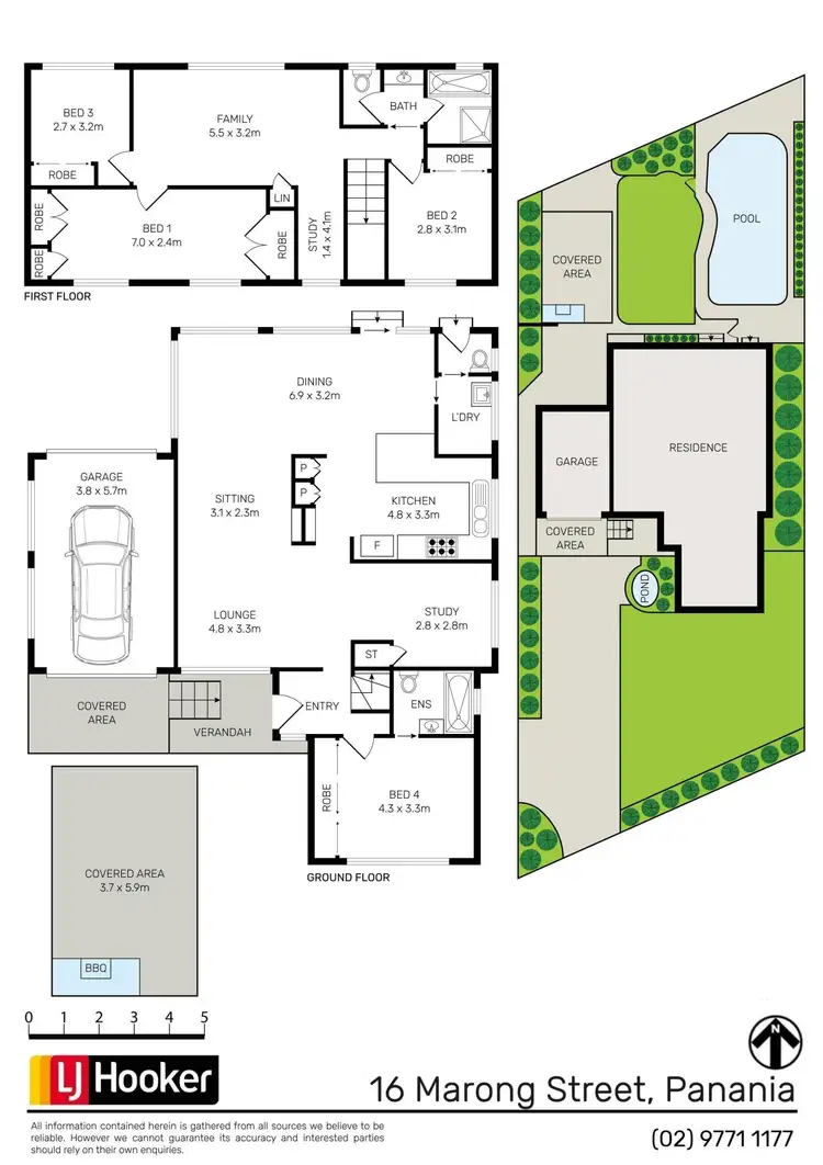 Floorplan of Homely house listing, 16 Marong Street, Panania NSW 2213