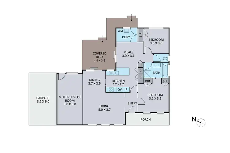 Floorplan of Homely house listing, 2/19 Cypress Avenue, Boronia VIC 3155