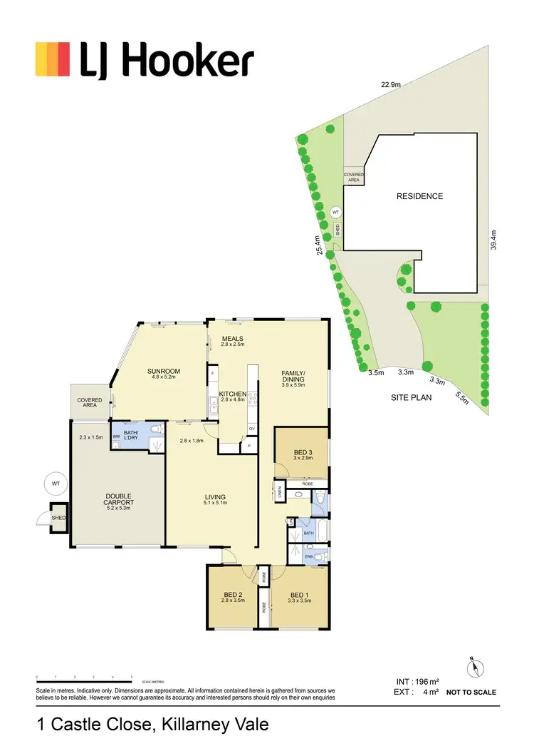 Floorplan of Homely house listing, 1 Castle Close, Killarney Vale NSW 2261