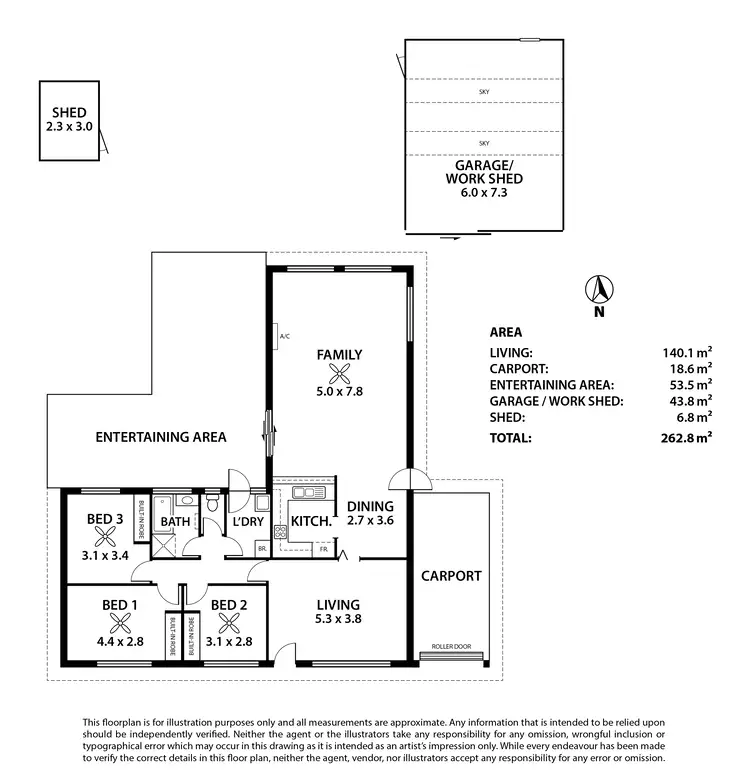 Floorplan of Homely house listing, 13 Lewis Avenue, Mount Barker SA 5251