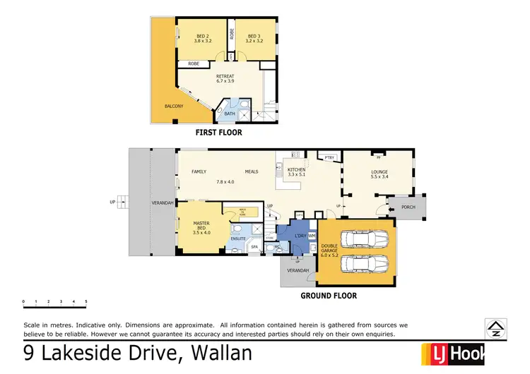 Floorplan of Homely house listing, 9 Lakeside Drive, Hidden Valley VIC 3756