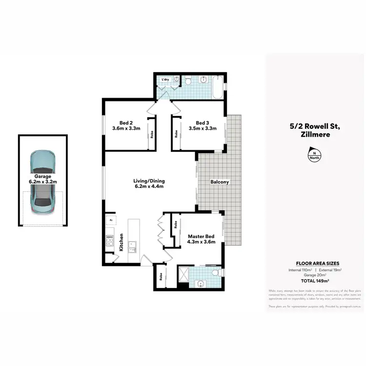 Floorplan of Homely apartment listing, 5/2 Rowell Street, Zillmere QLD 4034