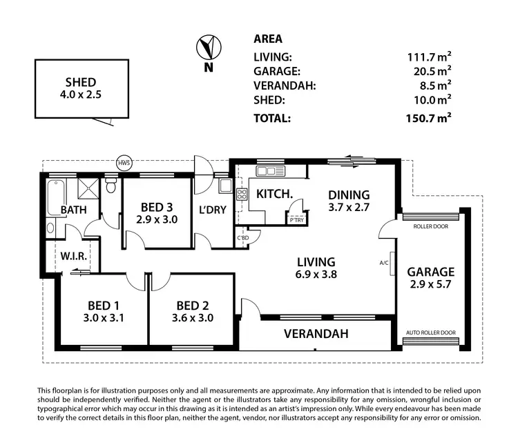 Floorplan of Homely house listing, 8/3 Victoria Road, Mount Barker SA 5251