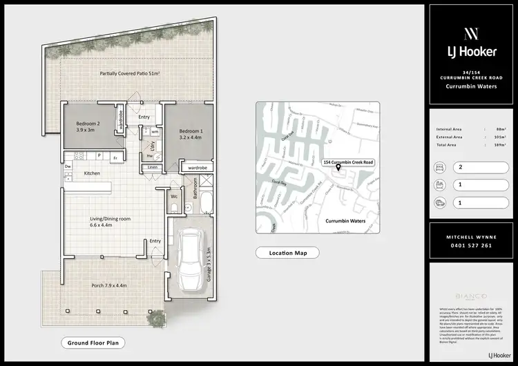 Floorplan of Homely villa listing, 34/154 Currumbin Creek Road, Currumbin Waters QLD 4223