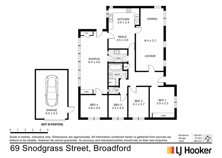 Floorplan of Homely house listing, 69 Snodgrass Street, Broadford VIC 3658
