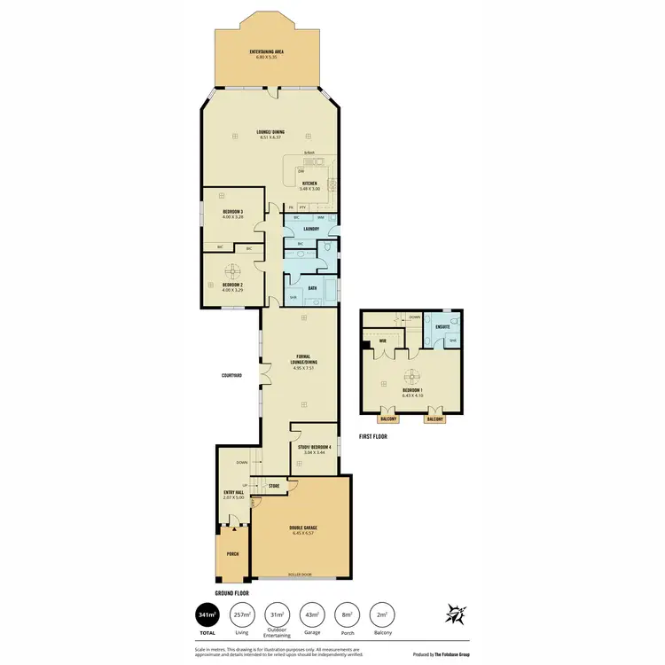 Floorplan of Homely house listing, 57A West Terrace, Kensington Gardens SA 5068