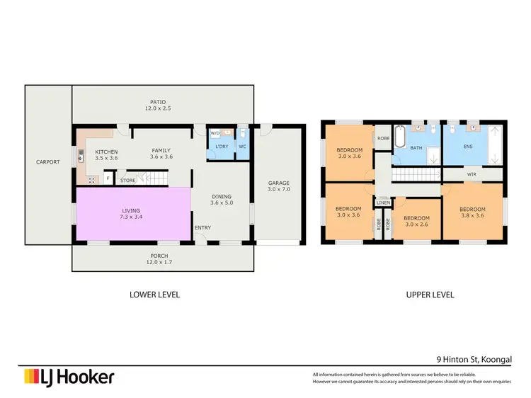Floorplan of Homely house listing, 9 Hinton Street, Koongal QLD 4701