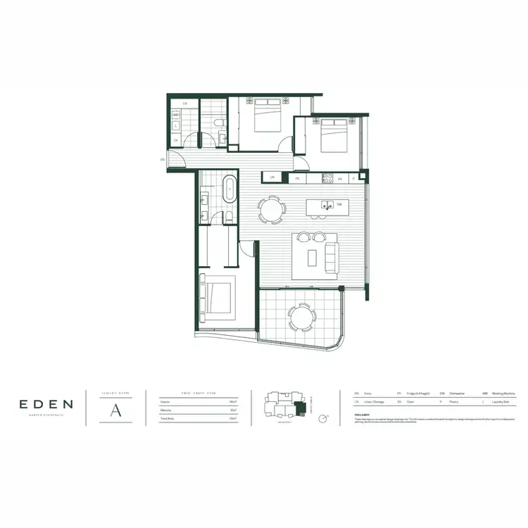 Floorplan of Homely apartment listing, 20/A Bauer Street, Southport QLD 4215
