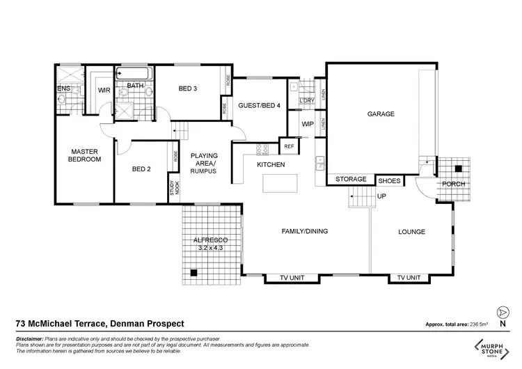 Floorplan of Homely house listing, 73 McMichael Terrace,, Denman Prospect ACT 2611