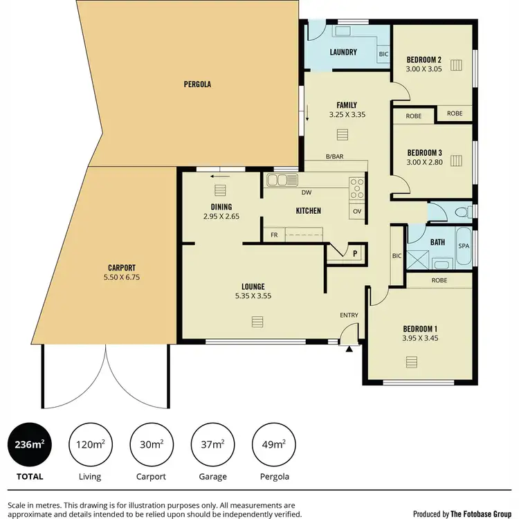 Floorplan of Homely house listing, 26 Morey Drive, Salisbury Heights SA 5109