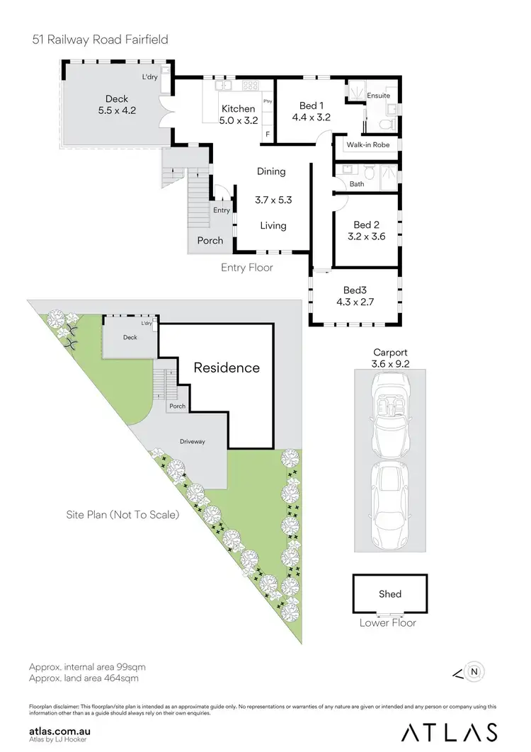 Floorplan of Homely house listing, 51 Railway Road, Fairfield QLD 4103