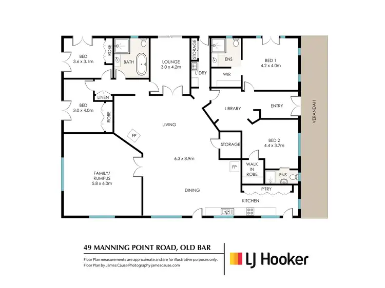 Floorplan of Homely rural property listing, 49 Manning Point Road, Old Bar NSW 2430