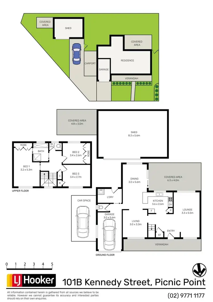 Floorplan of Homely house listing, 101B Kennedy Street, Picnic Point NSW 2213