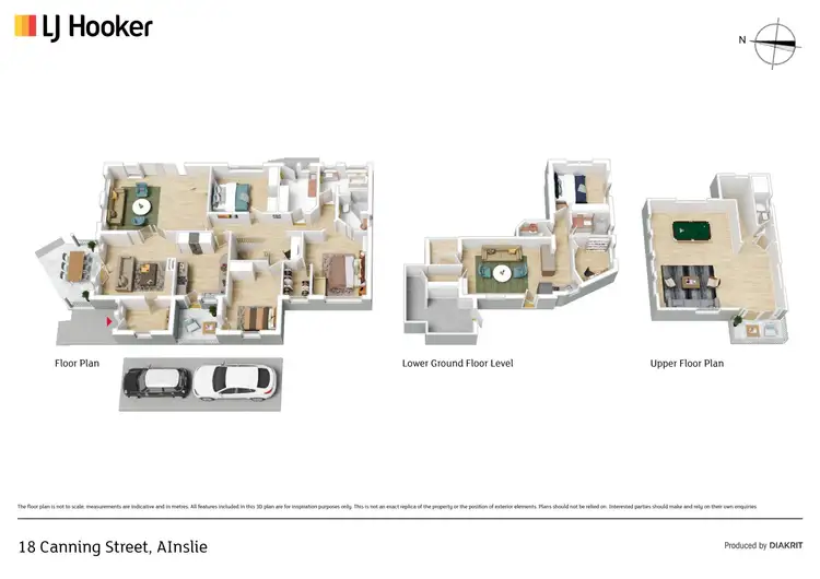 Floorplan of Homely house listing, 18 Canning Street, Ainslie ACT 2602