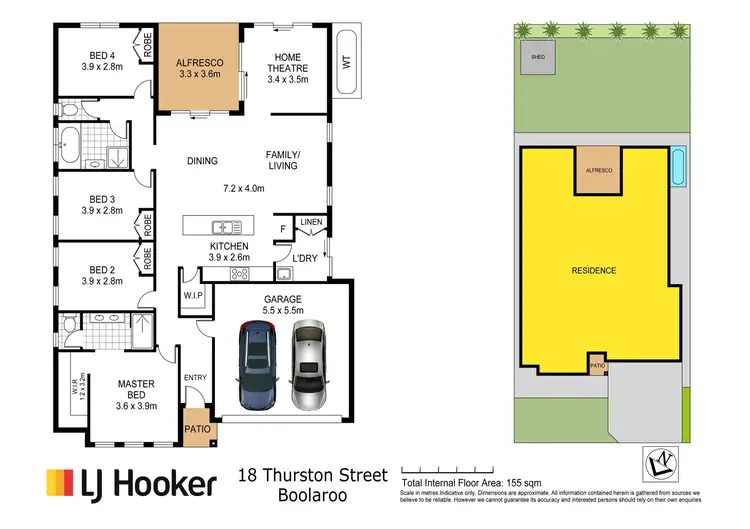 Floorplan of Homely house listing, 18 Thurston Street, Boolaroo NSW 2284