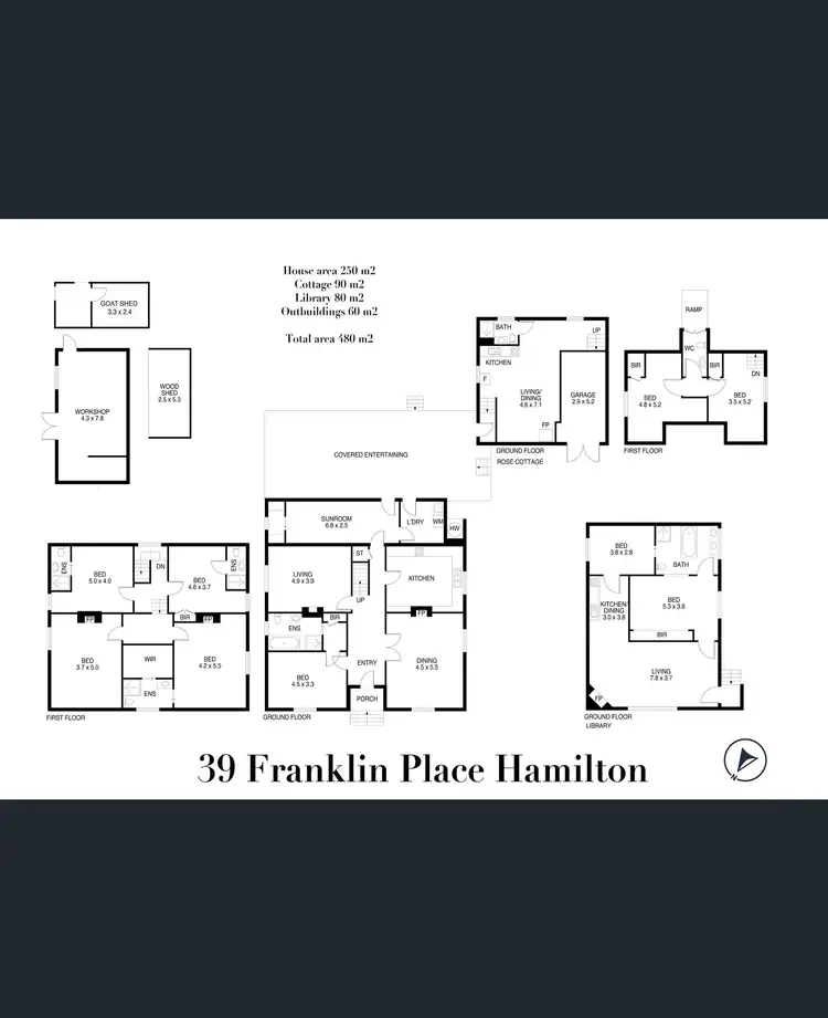 Floorplan of Homely house listing, 39 Franklin Place, Hamilton TAS 7140