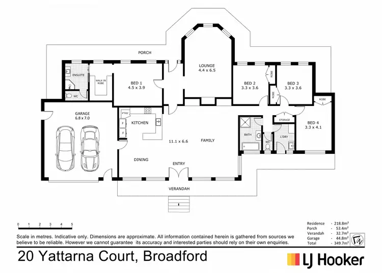 Floorplan of Homely house listing, 20 Yattarna Court, Broadford VIC 3658