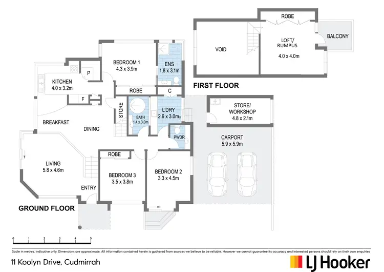 Floorplan of Homely house listing, 11 Koolyn Drive, Cudmirrah NSW 2540