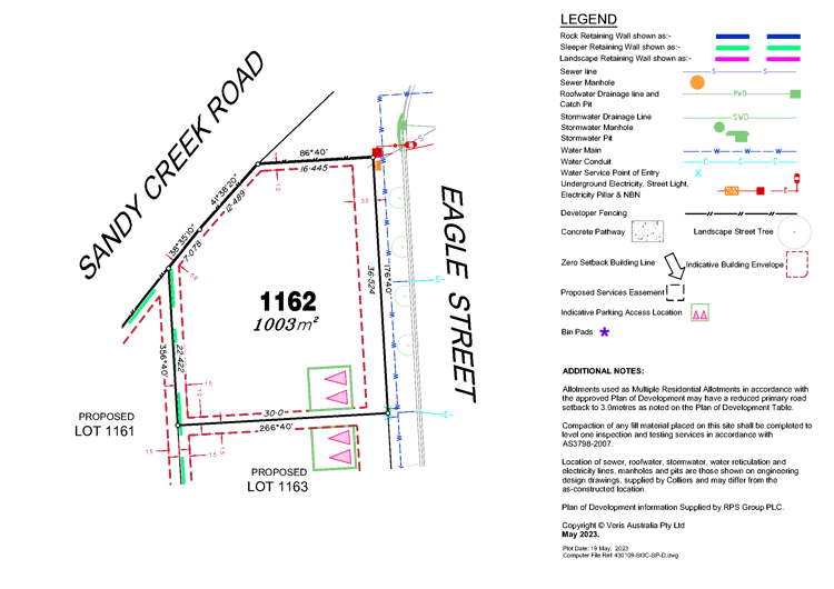 Floorplan of Homely land listing, Lot 1162/31 Eagle Street, Flagstone QLD 4280