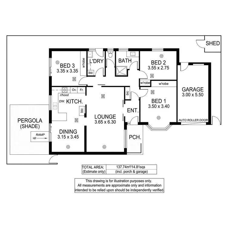 Floorplan of Homely unit listing, 6/24 Broadway, Glenelg South SA 5045