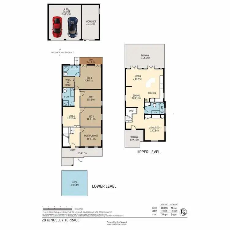 Floorplan of Homely house listing, 28 Kingsley Terrace, Wynnum QLD 4178