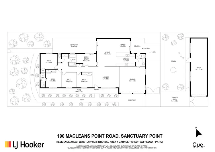Floorplan of Homely house listing, 190 Macleans Point Road, Sanctuary Point NSW 2540