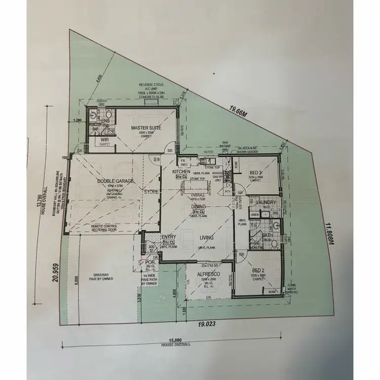 Floorplan of Homely land listing, 6A Cambridge Crescent, East Bunbury WA 6230