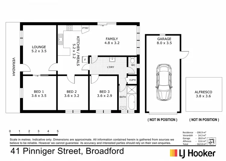 Floorplan of Homely house listing, 41 Pinniger Street, Broadford VIC 3658