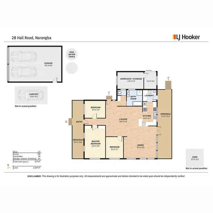 Floorplan of Homely house listing, 28 Hall Road, Narangba QLD 4504