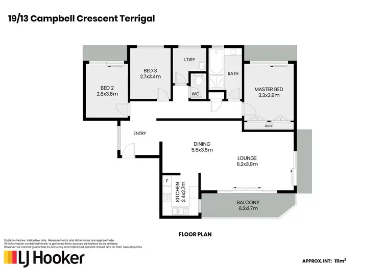 Floorplan of Homely unit listing, 19/13 Campbell Crescent, Terrigal NSW 2260