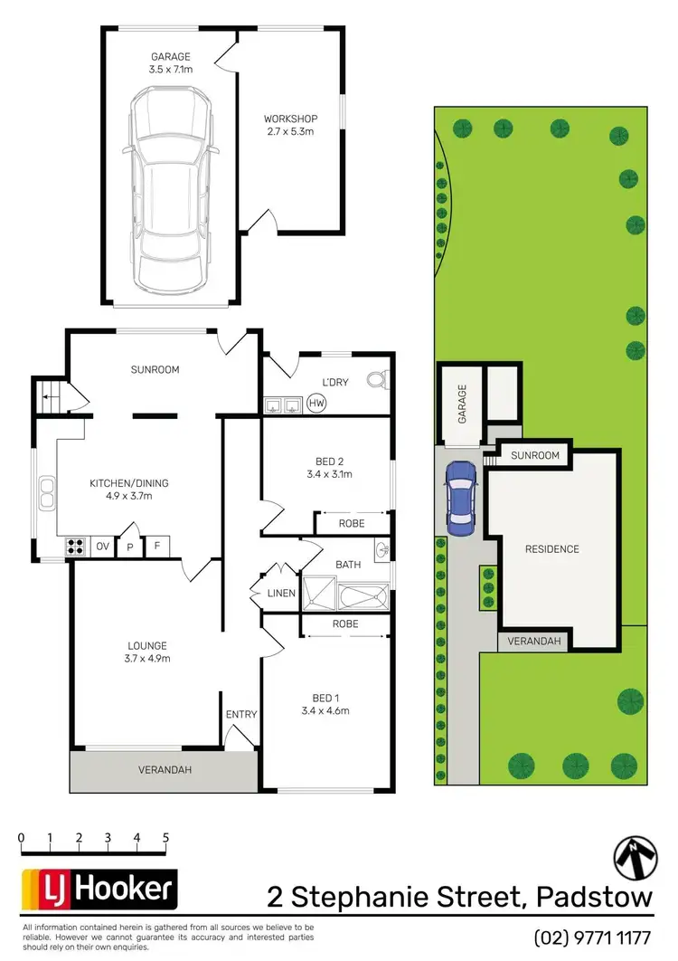 Floorplan of Homely house listing, 2 Stephanie Street, Padstow NSW 2211