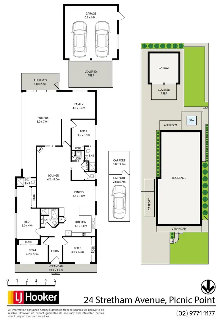 Floorplan of Homely house listing, 24 Stretham Avenue, Picnic Point NSW 2213