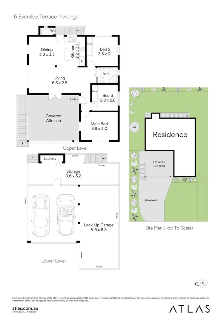 Floorplan of Homely house listing, 6 Eversley Terrace, Yeronga QLD 4104