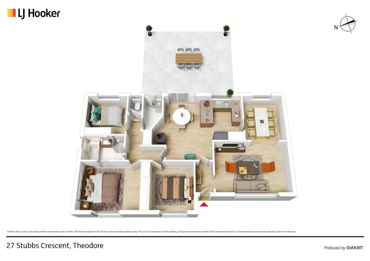Floorplan of Homely house listing, 27 Stubbs Crescent, Theodore ACT 2905