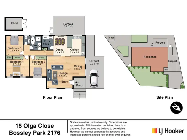 Floorplan of Homely house listing, 15 Olga Close, Bossley Park NSW 2176