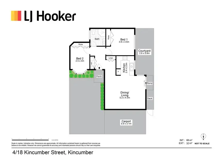 Floorplan of Homely villa listing, 4/18 Kincumber Street, Kincumber NSW 2251