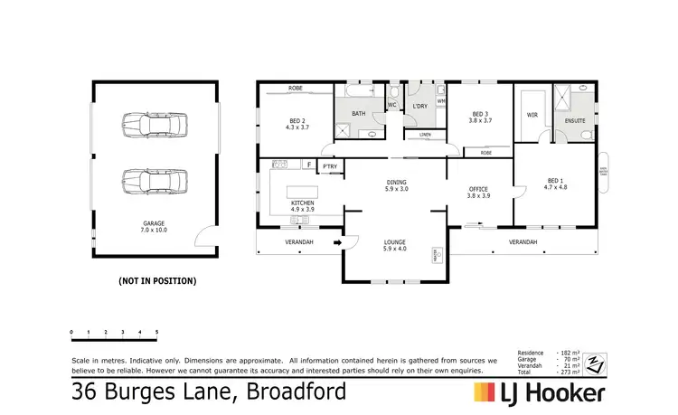 Floorplan of Homely house listing, 36 Burges Lane, Broadford VIC 3658