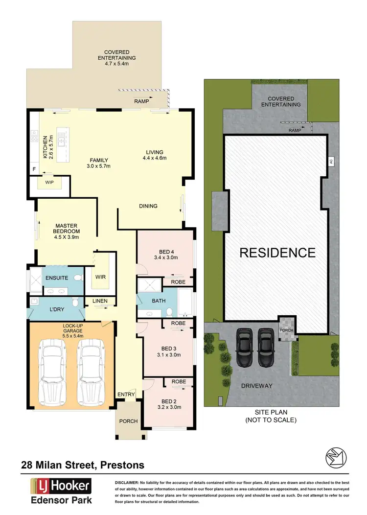 Floorplan of Homely house listing, 28 Milan Street, Prestons NSW 2170
