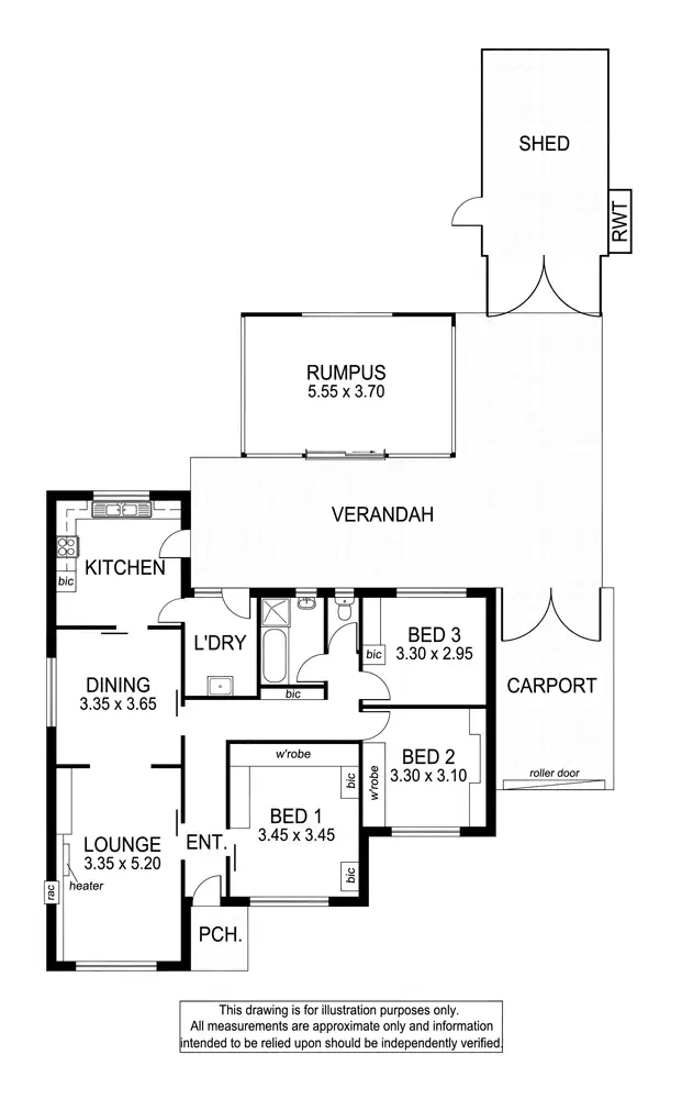 Floorplan of Homely house listing, 57 Rowells Road, Lockleys SA 5032